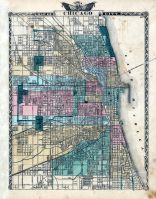 Chicago, Illinois State Atlas 1876